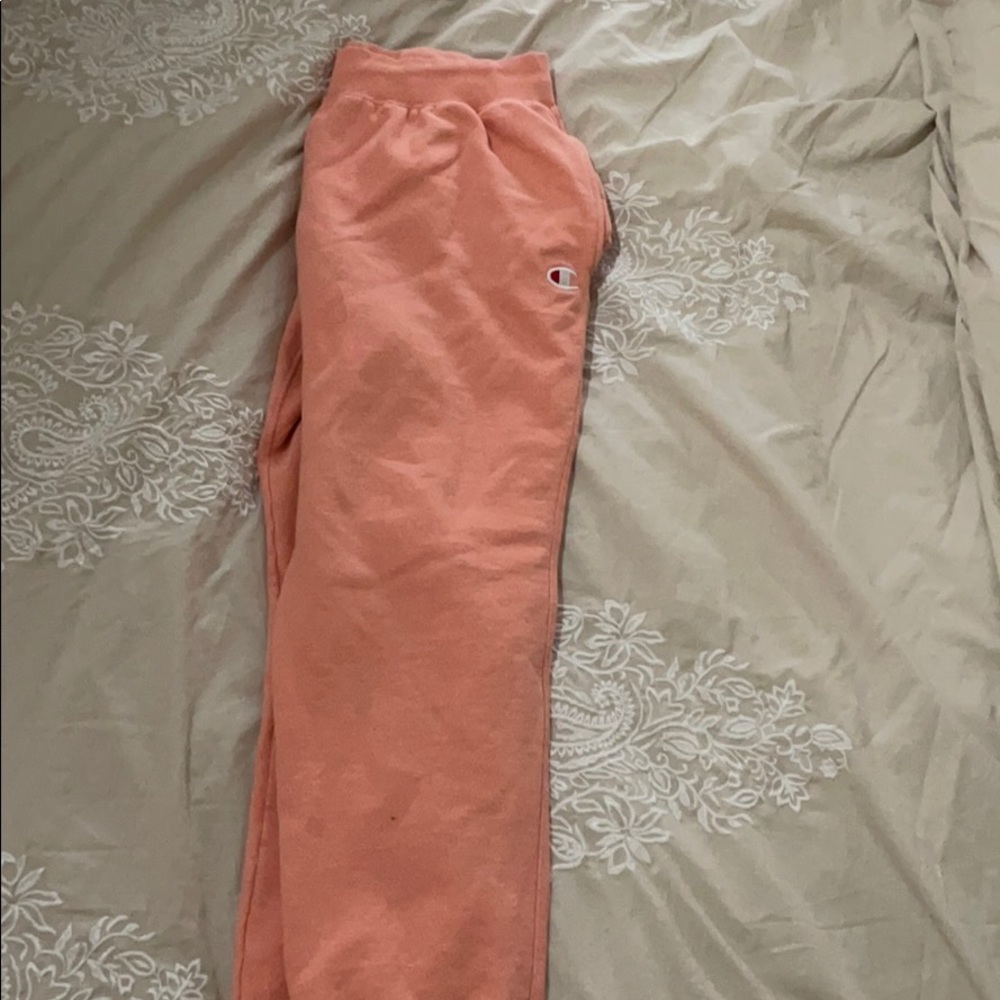 salmon competed champion sweatpants